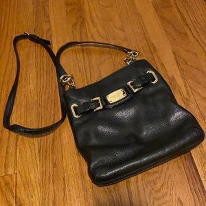 Repost - Michael Kors Crossbody Bag, Black & Gold